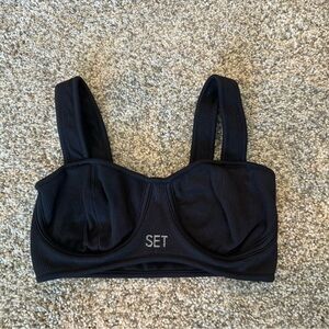 SET Active Black Bra - Size XS